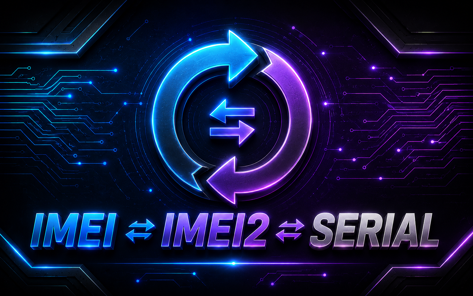 APPLE Convert IMEI ⇄ IMEI2 ⇄ Serial [IMEI/SN]