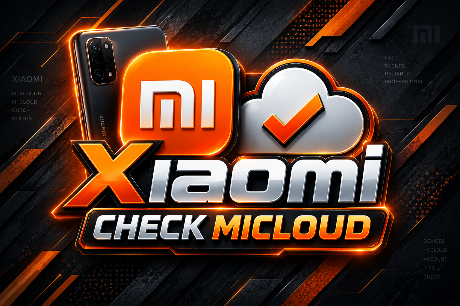 Xiaomi CHECK MICLOUD - VIA IMEI