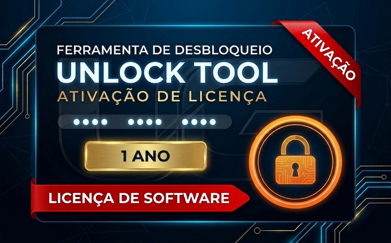 Unlocktool - Licença - 1 Ano