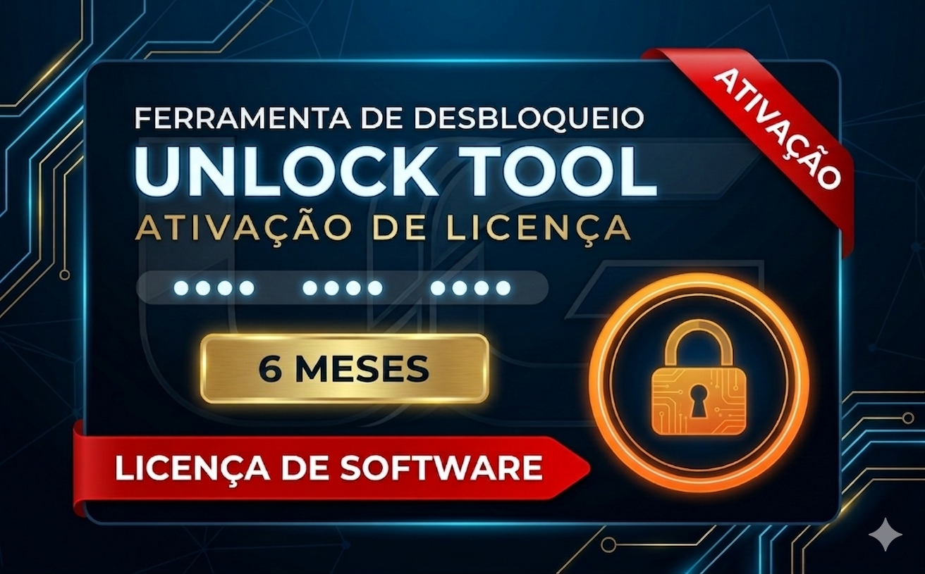 Unlocktool - Licença - 6 Meses